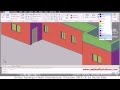AutoCAD 3D House Modeling Tutorial - 5 | 3D Home Design | 3D Building | 3D Floor Plan | 3D Room 