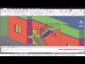 AutoCAD 3D House Modeling Tutorial - 8 | 3D Home Design | 3D Building | 3D Floor Plan | 3D Room 