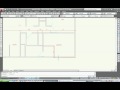 Drawing a house in AutoCAD, Video 7 - Basement and dimensioning