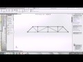SolidWorks: model a bridge truss