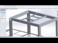 SolidWorks Weldments 101 - Simple Table