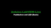 1. Pushbutton and LED (Basic) | Arduino-LabVIEW-Linx