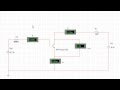 Transistor circuit connections using MultiSim to determine Beta (Ic/Ib) 