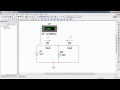 NI Multisim: Measure DC voltage with a voltmeter indicator